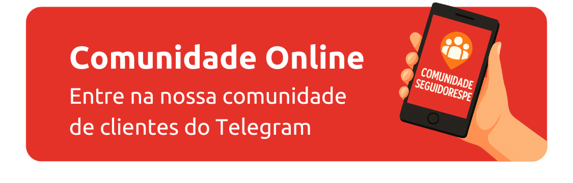 Telegram e Comunidade Seguidorespe